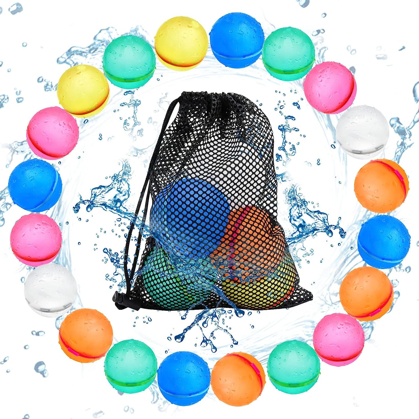 WAVEX™ Reusable Water Balloons (12 pcs)